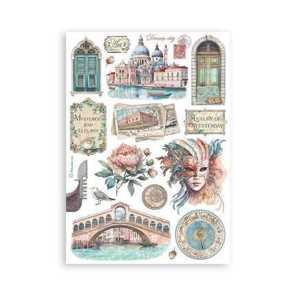 Washi-Pad 8 Blatt A5 - Venice City of Art