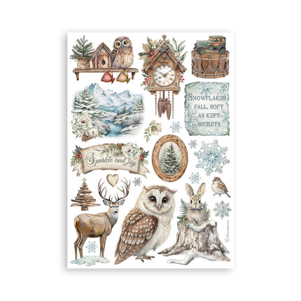 Washi-Pad 8 Blatt A5 - The Owl's House