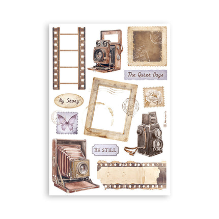Washi-Pad 8 Blätter A5 - Quiet Days
