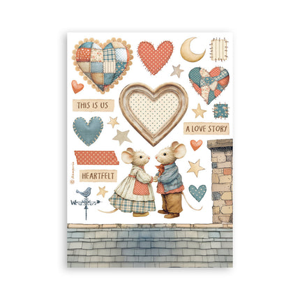 Washi Block 8 Blatt A5 - Familie  