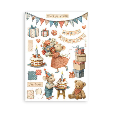 Washi Block 8 Blatt A5 - Familie  