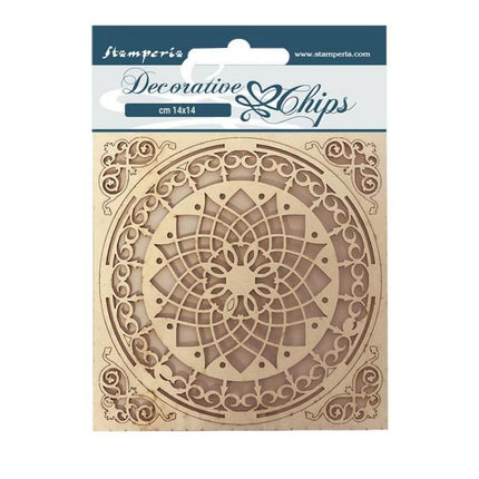 Dekorative Chips 14x14 cm - Casa Granada Platte