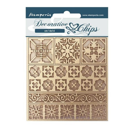 Dekorative Chips 14x14 cm - Casa Granada Fliesen