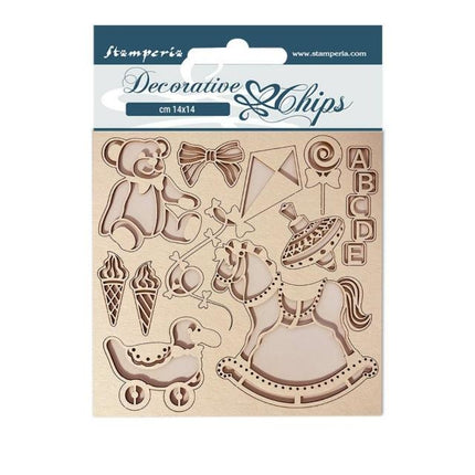 Dekorative Chips 14x14 cm - DayDream Drachen