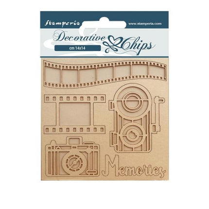 Dekorative Chips cm 14x14 - Our way Erinnerungen