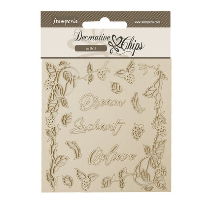 Dekorative Chips cm 14x14 - Woodland Traum
