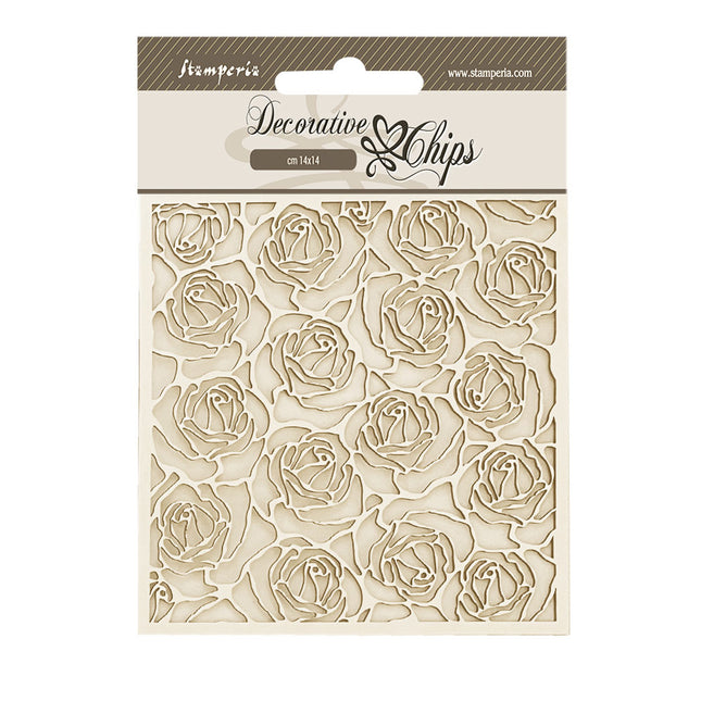 Dekorative Chips cm 14x14 - Romance Forever Muster