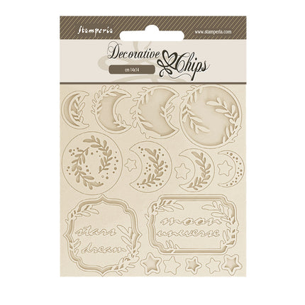 Dekorative Chips 14x14 cm - Create Happiness Secret Diary Mond