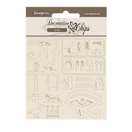 Dekorative Chips cm 14x14 - Fortune Ägypten