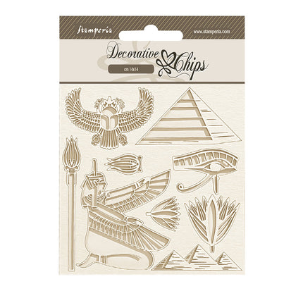 Dekorative Chips cm 14x14 - Fortune Ägypten Pyramide
