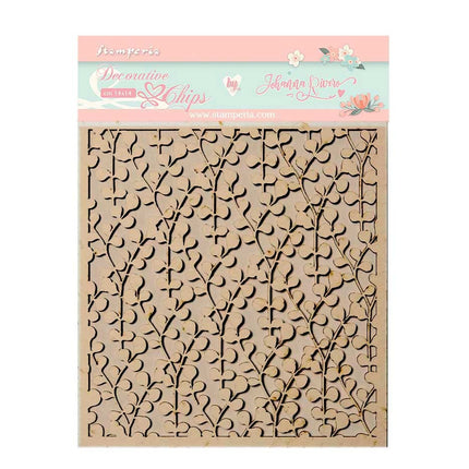 Dekorative Chips 14x14 cm - Circle of Love Struktur