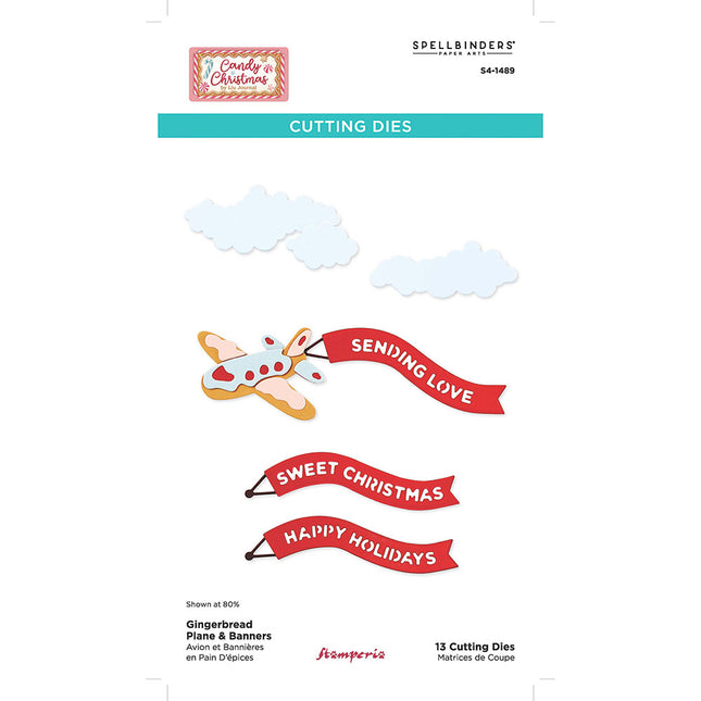 Stanzformen Lebkuchen-Flugzeug und Banner