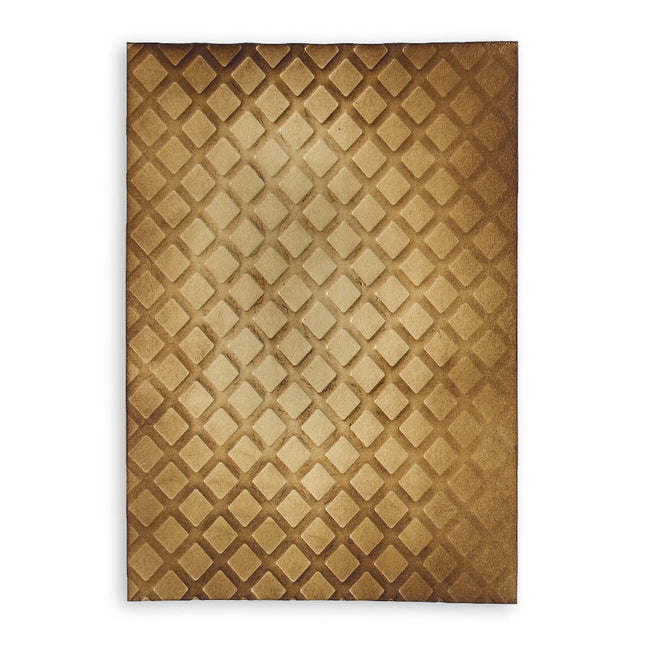 3D Prägefolder Waffelhörnchen
