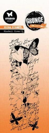 SL Klarsichtstempel Glockenblume Grunge Kollektion Nr.391