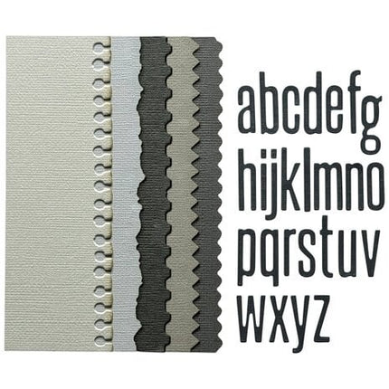 Thinlits Stanzform von Tim Holtz Vault Edges (31 Stück)
