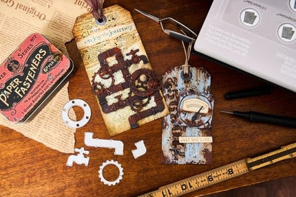 Thinlits Stanzform von Tim Holtz Vault Industrial (37 Stück)