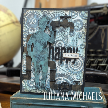 Thinlits Stanzform von Tim Holtz Vault Industrial (37 Stück)