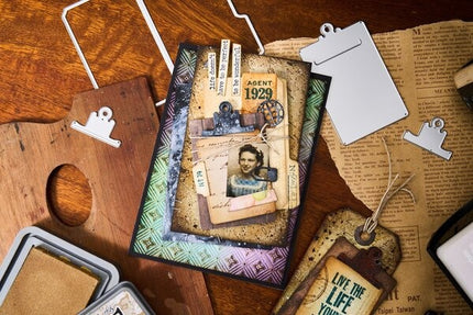 Thinlits Stanzform von Tim Holtz Vault Noteworthy (24 Stück)