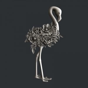 Zuri Form - Flamingo Blüte