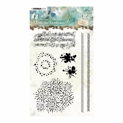Studio Light • Klarsichtstempel A6 Jenine's Mindful Art Nr.03