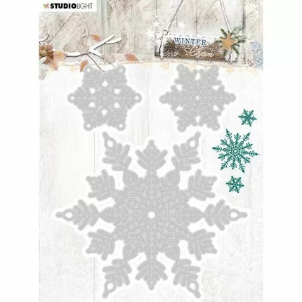 Studio Light • Stanz- und Prägeform Winter Charm 94x124mm Nr.324