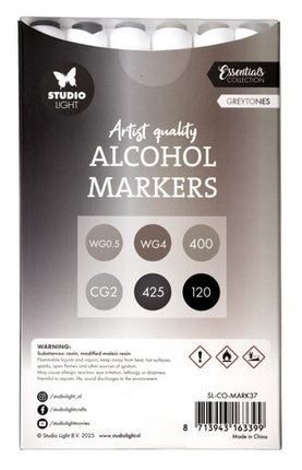 Alcohol Marker Grautöne (SL-CO-MARK37)