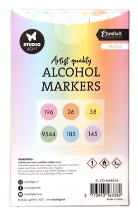 Alcohol Marker Pastellfarben (SL-CO-MARK36)