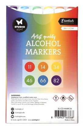 Alcohol Marker Regenbogen (SL-CO-MARK34)
