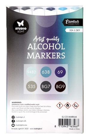 Alcohol Marker Meer & Himmel (SL-CO-MARK44)