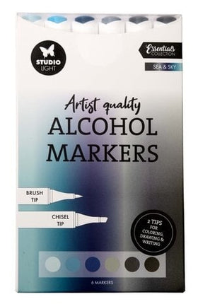 Alcohol Marker Meer & Himmel (SL-CO-MARK44)