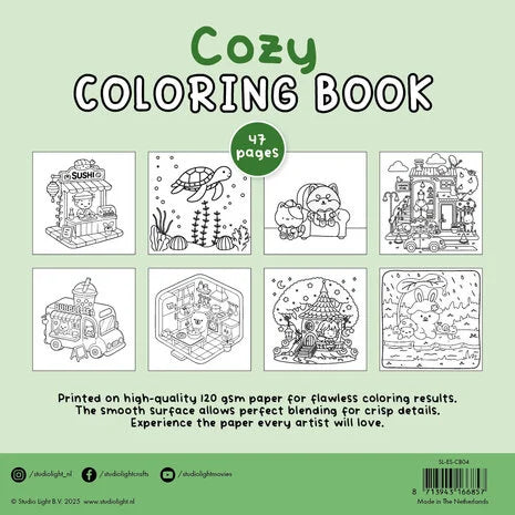 Essentials Malbuch Cozy (SL-ES-CB04)