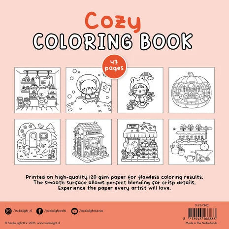 Essentials Malbuch Cozy (SL-ES-CB02)