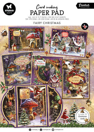 SL Kartenherstellungsblock Fairy Christmas Essentials Nr. 19  
