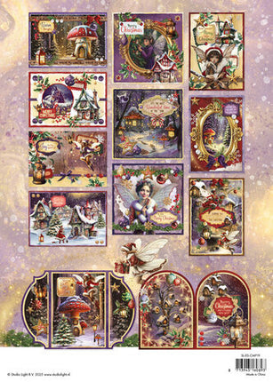 SL Kartenherstellungsblock Fairy Christmas Essentials Nr. 19  