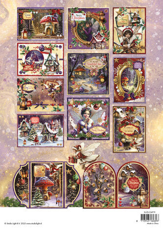 SL Kartenherstellungsblock Fairy Christmas Essentials Nr. 19  
