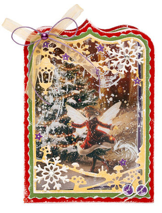 SL Kartenherstellungsblock Fairy Christmas Essentials Nr. 19  
