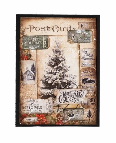 SL Mini-Papierblock Happy Holidays Essentials Nr. 323  