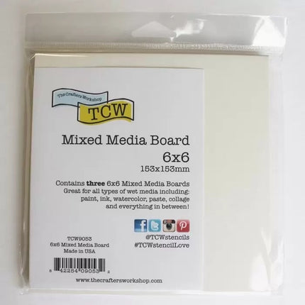 The Crafter's Workshop • Mixed Media Board 15,2x15,2 cm