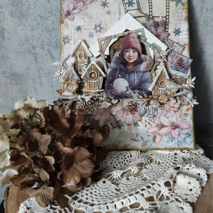 Mixed Media Kit DewDrops mit Anja VanderForm