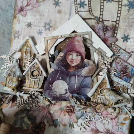 Mixed Media Kit DewDrops mit Anja VanderForm