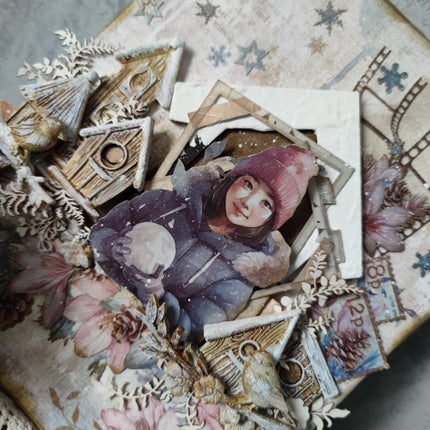 Mixed Media Kit DewDrops mit Anja VanderForm