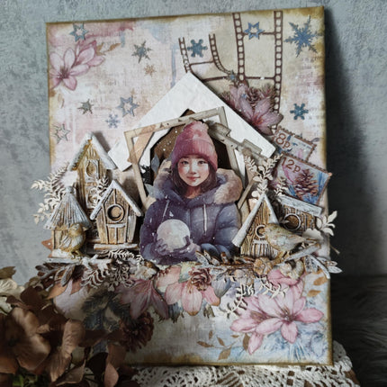 Mixed Media Kit DewDrops mit Anja VanderForm
