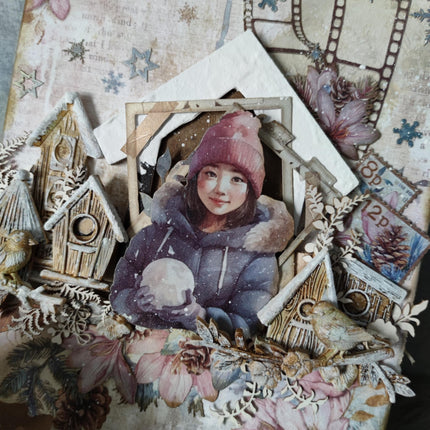 Mixed Media Kit DewDrops mit Anja VanderForm