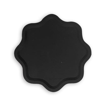 Schwarze Siegelmatte 15 cm