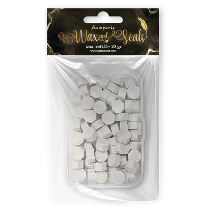 Wachsnachfüllung 20 g - Mattweiß