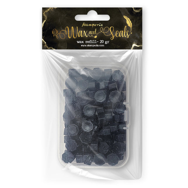 Wachsnachfüllung 20 g - Mattschwarz