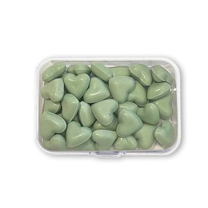 Wachsnachfüllung 20 g Herzform - Pastellmint