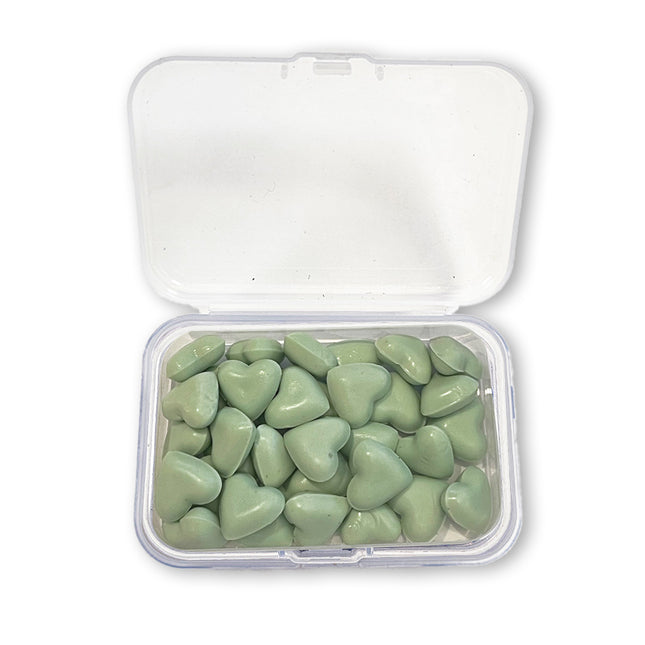 Wachsnachfüllung 20 g Herzform - Pastellmint