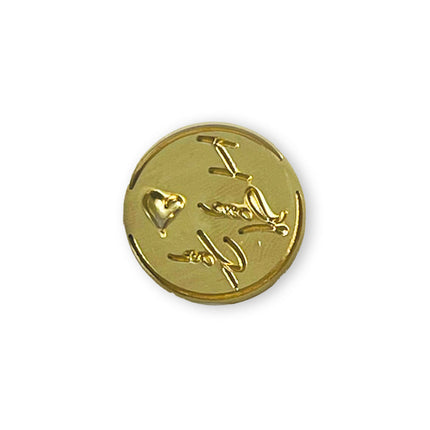 Set 6 Siegel 2,5 cm Durchmesser - Hochzeit