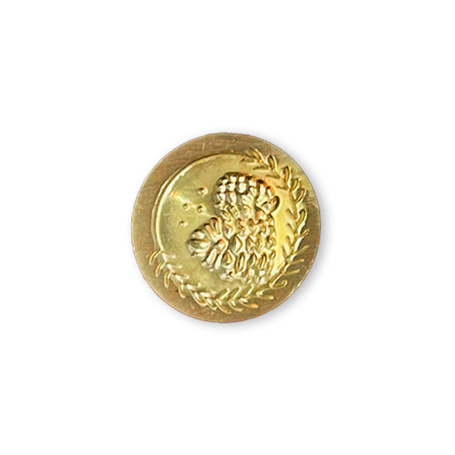 Set mit 6 dekorativen Siegeln für Kunst und Basteln, Durchmesser 2,5 cm, Weihnachten